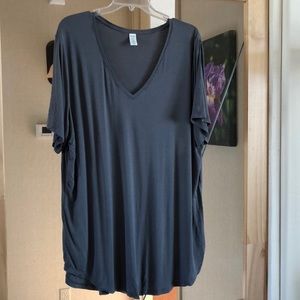 Old Navy soft gray tunic T-shirt XXL Tall